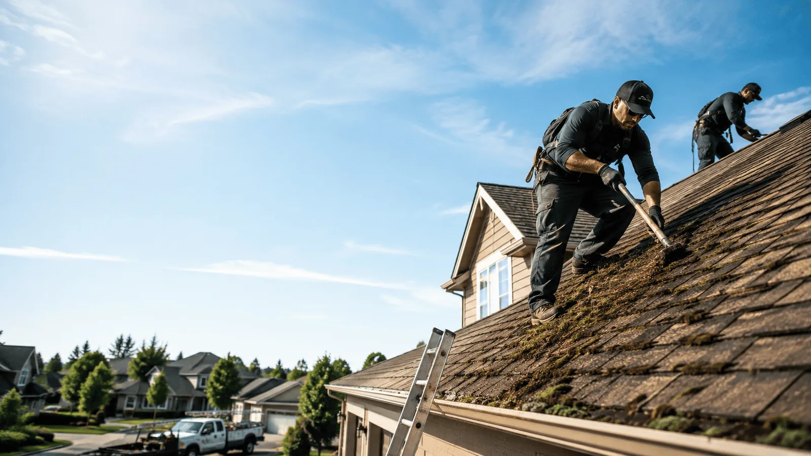 Roof Moss Removal in Radnor, OH near me